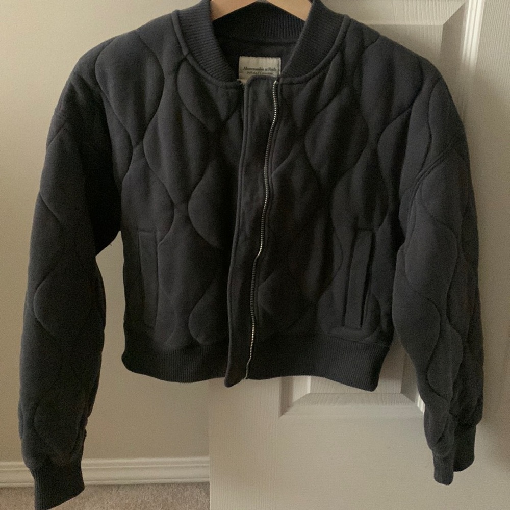 Quilted Bomber Jacket